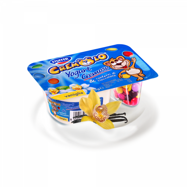 YOGURT E CONFETTI AL CIOCCOLATO 120g VANIGLIA Stuffer