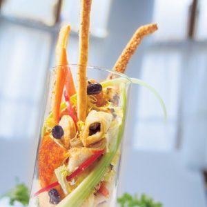 Antipasti con verdura fresca