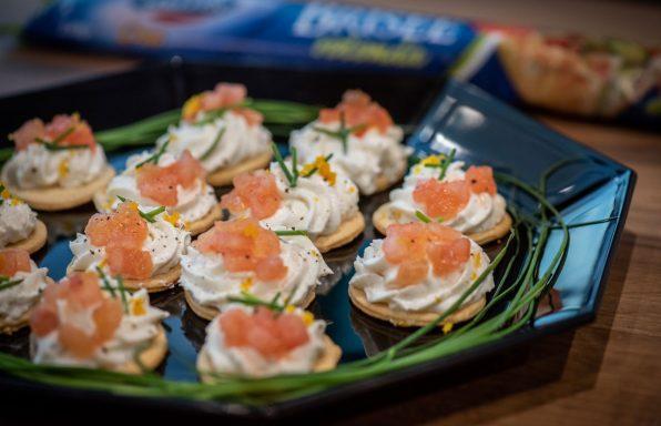 ricetta antipasto con mousse di melanzane e concasse pomodori