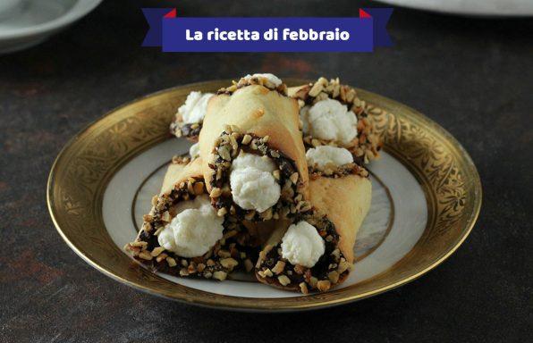 cannoli di frolla con ricotta