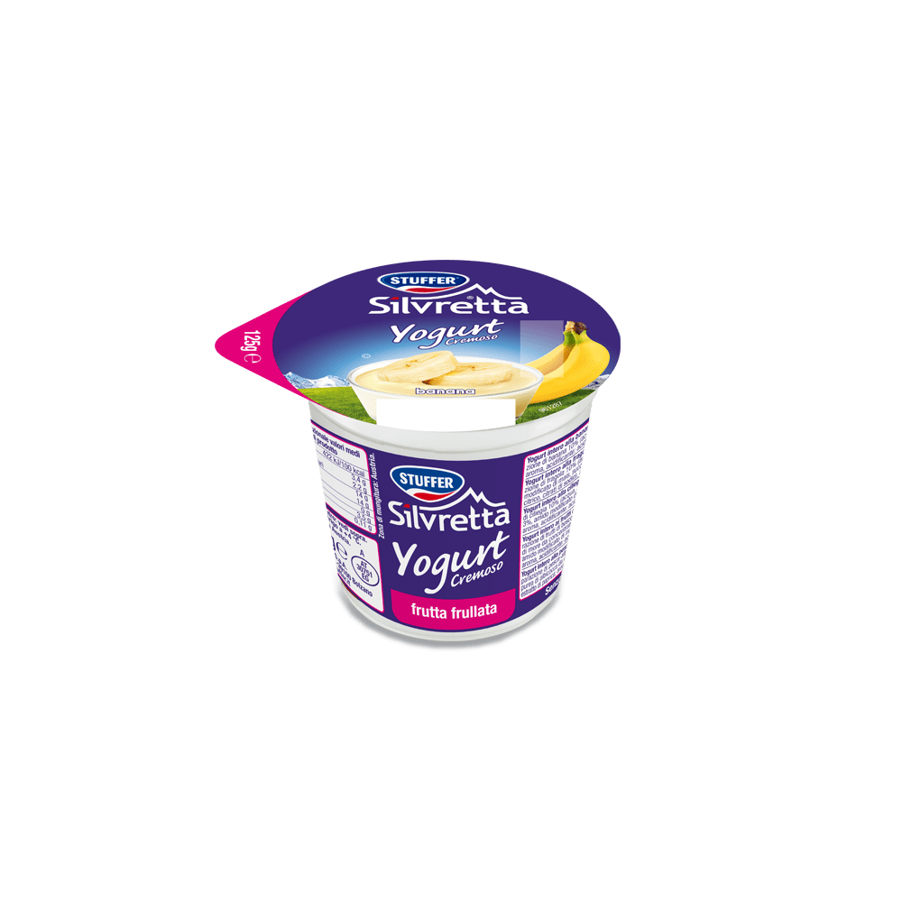 STUFFER BANANA LACTOSE FREE YOGURT 2 X 125G