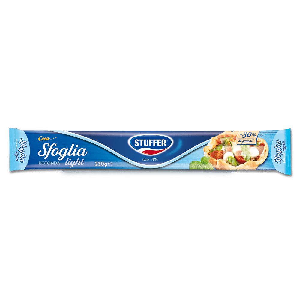 PASTA SFOGLIA LIGHT 230 grammi - Stuffer