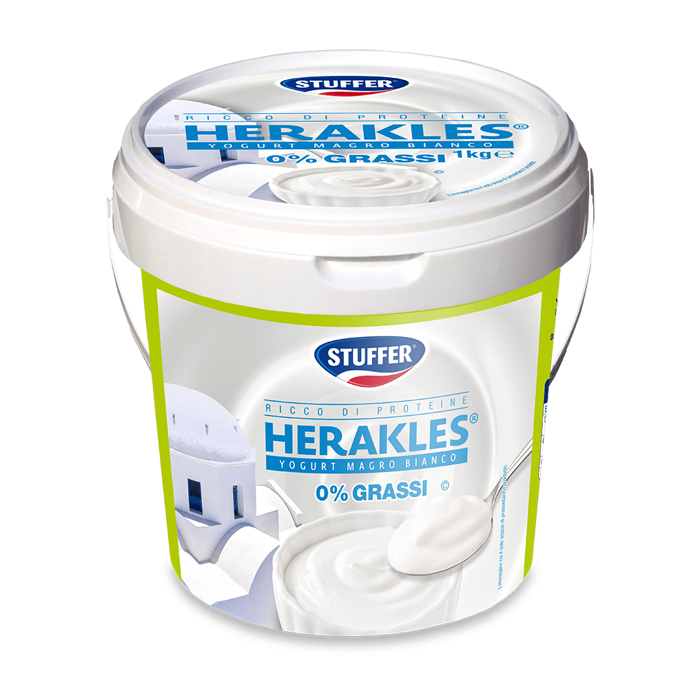 HERAKLES YOGURT 0% GRASSI 1kg BIANCO - Stuffer